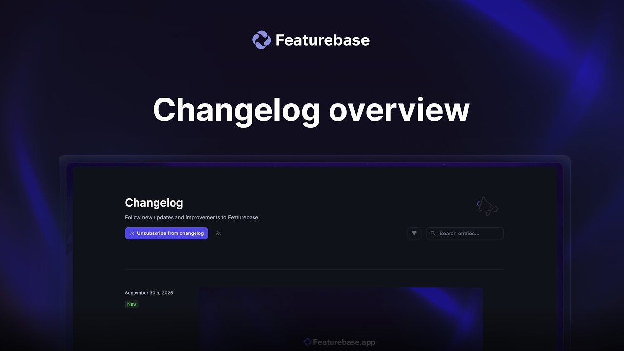 Featurebase | Introduction to Changelogs