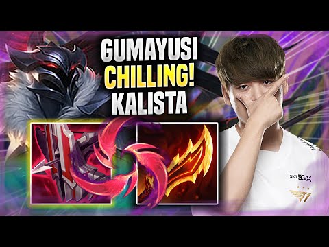 GUMAYUSI CHILLING WITH KALISTA IN KR SOLOQ! - T1 Gumayusi Plays Kalista ADC vs Xayah!