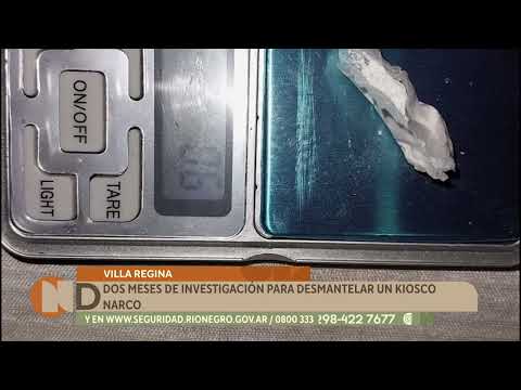 Villa Regina: desbaratan un kiosco narco tras dos meses de investigación