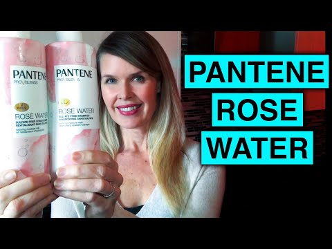Rose-scented hair? Pantene Pro-V Blends Rose Water Shampoo and Conditioner REVIEW