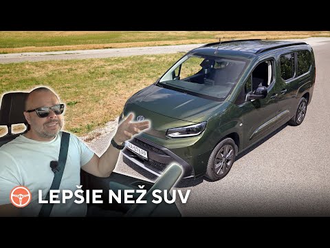 Ľudia fakt potrebujete SUV? Toyota Proace City Verso LONG ich strčí do vrecka... - volant.tv test