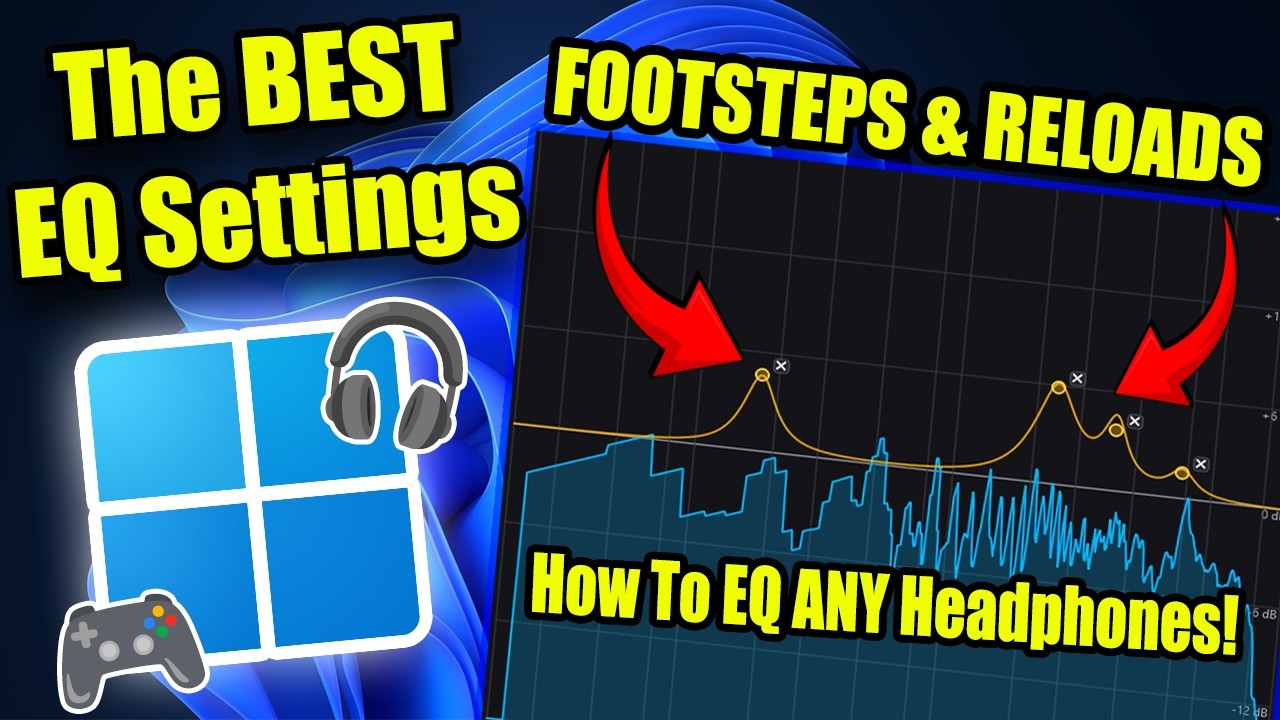 The BEST EQ Settings For Gaming On Windows – How To Hear EVERY Footstep! (Warzone, PUBG, Apex, CS2!)