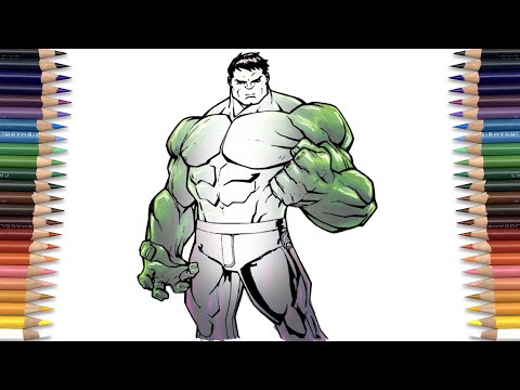The Incredible HULK Coloring Page | Avengers HULK | Don't Surrender - Titsepoken 2015 [NCS Release]