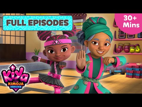 Kiya & the Kimoja Heroes | Jumping Ninjas! FULL EPISODES Compilation @disneyjr @KiyaKimojaHeroes