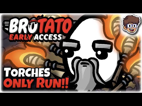 , title : 'Torches ONLY Run!! | Brotato: Early Access'
