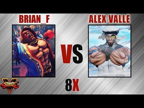SFV - Brian_F [Balrog] VS Alex Valle [Rashid] - Great Matches!