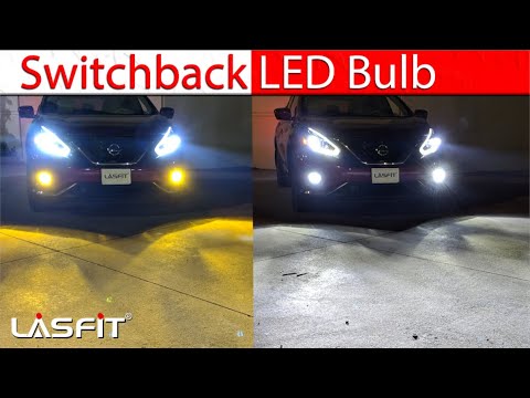 How does Switchback LED Fog Light Bulb work? | Dual-Color, White and Yellow