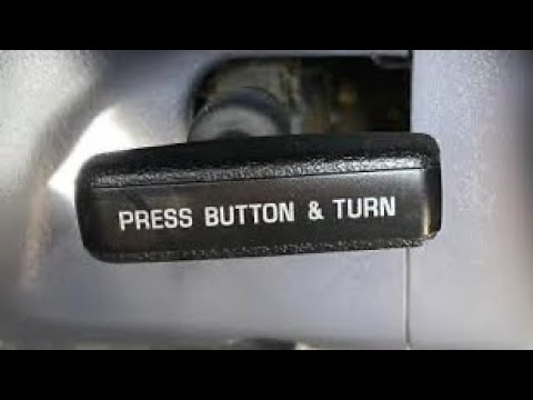 How to release handbrake or parking brake or emergency brake. Ute, Van “Press Button & Turn”