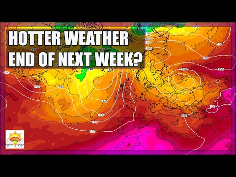 Ten Day Forecast: Hints Of Hotter Weather At The End Of Next Week?