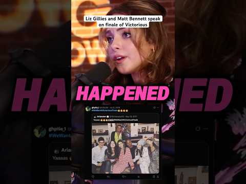 Liz Gillies and Matt Bennett speak on finale of Victorious