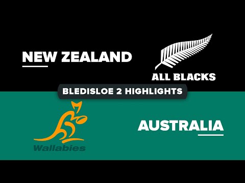 Bledisloe Cup 2023 - New Zealand v Australia - Game 2 Highlights
