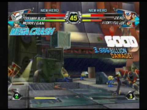Tronzilla666 (Takkaman Blade, Morrigan) Vs. Rayzyrbyrn (Zero, Viewtiful Joe) 1