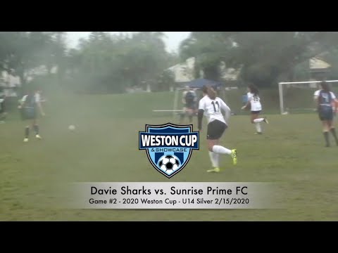 Sunrise Prime FC '06 Y1 vs Davie United Sharks - U14 aka "The MUD BOWL" - Weston Cup Game #2 2/15/20
