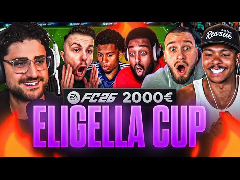 DER ERSTE 2000 EURO ELIGELLA CUP IN EA FC 26!🎮 mit Faro, IamTabak, Hamed, Broski, Willy und Co.
