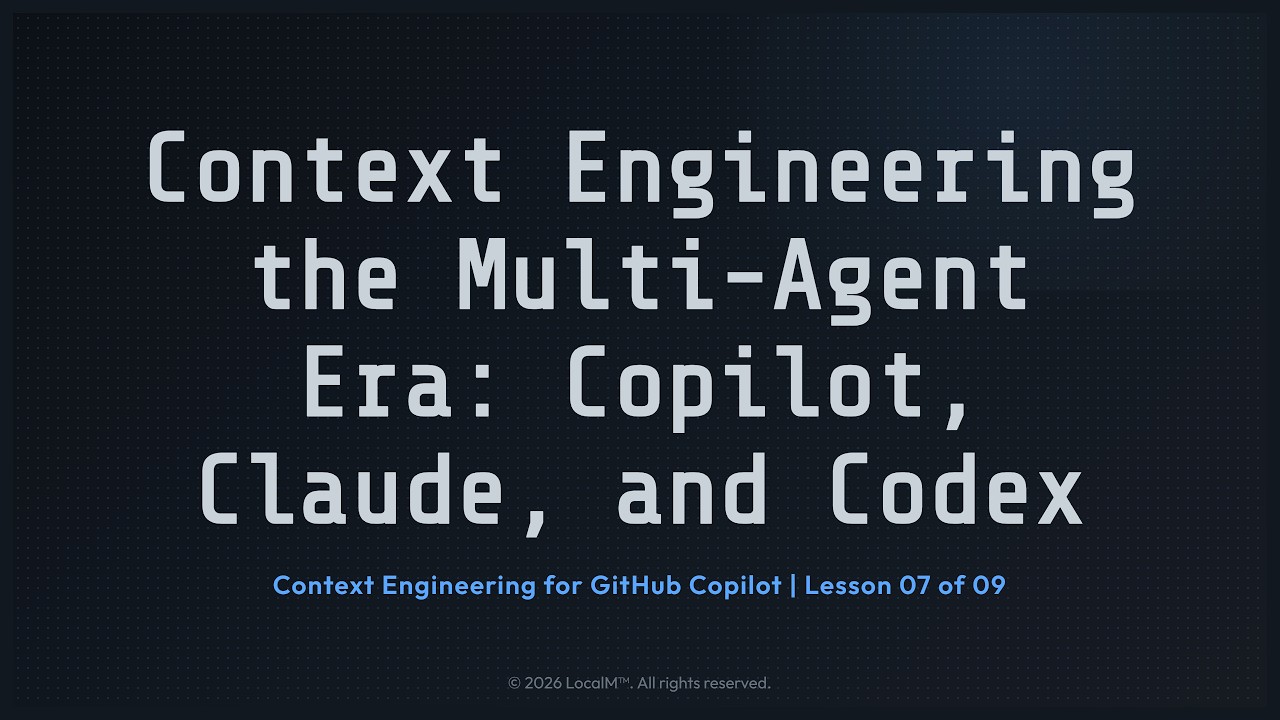 Thumbnail for Surface Strategy: Copilot, Claude, and Codex