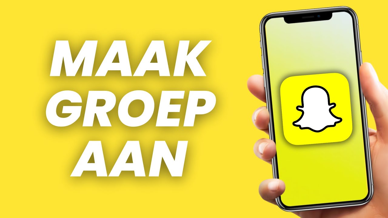 Een groepschat aanmaken op Snapchat met meerdere vrienden