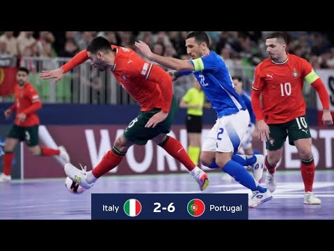 Portugal 6 - 2 Italy : UEFA Futsal 2026