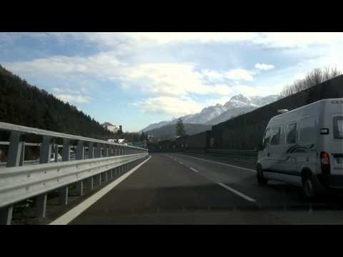 stunning view on A23 (Italy)