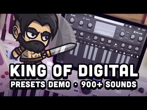 King of Digital by AudioKit Pro | Presets Demo from 900+ Sounds!