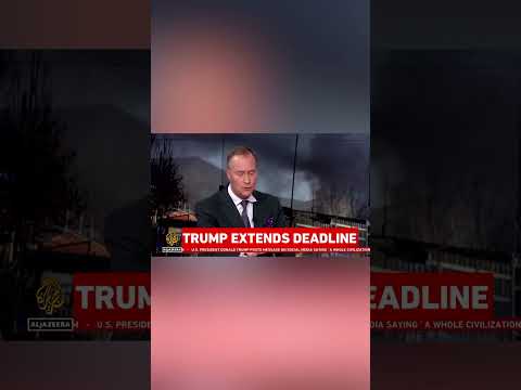 Trump agrees to pause attacks on Iran for two weeks if Strait of Hormuz opens | AJ #shorts