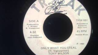 Tony Wilson   Only What You See