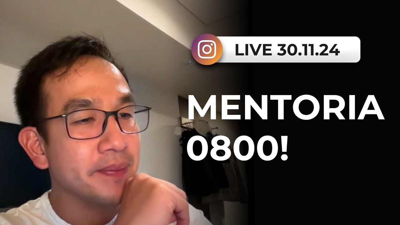 Live - 30.11.2024 - Mentoria 0800!