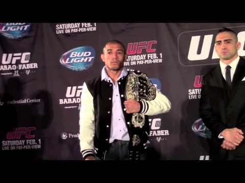 UFC 169: Main Card Staredowns