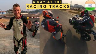 India First experience of a racing track