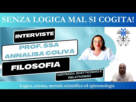 Intervista n. 18 - Filosofia - Prof.ssa Annalisa Coliva