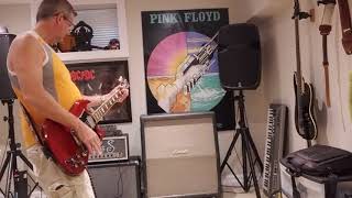 Friedman Dirty Shirley 40W head with Marshall 1960TV cab.