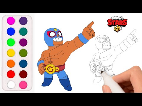 How to Draw El Primo | Brawl Stars #BrawlStars #ElPrimo