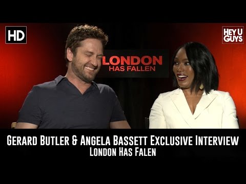Angela Bassett & Gerard Butler Exclusive Interview - London Has Fallen