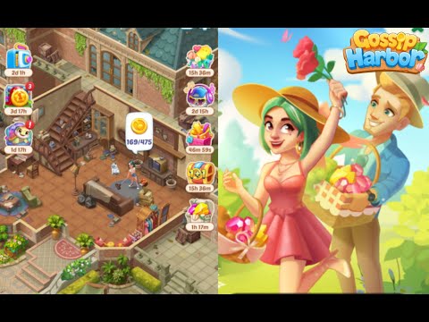 Gossip Harbor : Merge Game /  ☕ Day 148 Level 126-127 Part 148 #gossip #merge