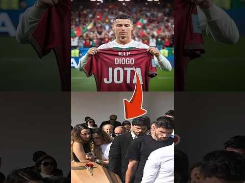 Reason why Cristiano didn't attend Jota's funeral as revealed