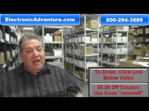 Original Philips or Magnavox NE219UD Remote Control - Save $5 with Coupon - ElectronicAdventure.com