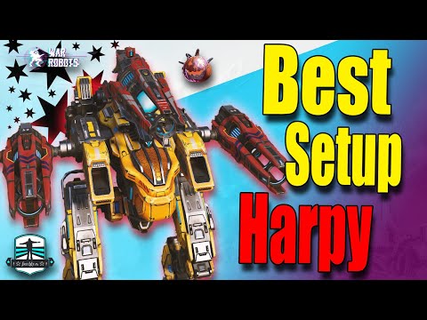 New Harpy Robot Best Setup? First Weapon Comparison War Robots Update 7.6 [WR]