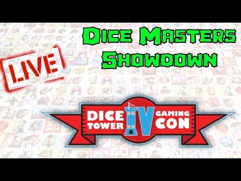 Dice Tower Con 2015 LIVE - Dice Masters Showdown