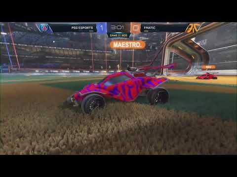 Rocket League EU - BO5 - PSG ESPORTS VS FNATIC: Game 3
