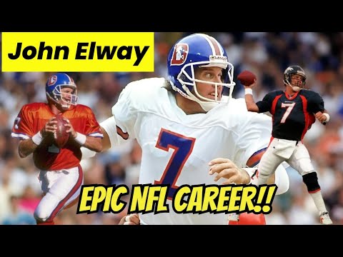 Relive JOHN ELWAY'S Epic NFL Career HIGHLIGHTS!