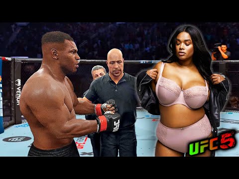 Mike Tyson vs. Precious Lee (EA sports UFC 5)