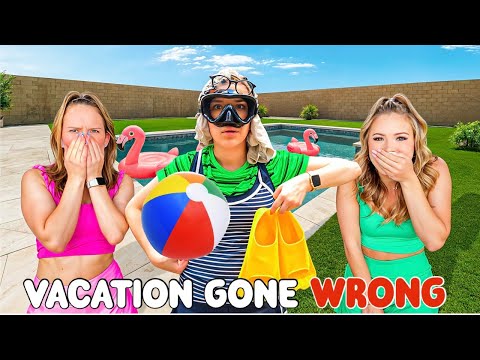 KAREN’S SUMMER VACATION PLANS RUINED?! 🫣🌴 *MUST SEE* #funny #comedy #karen #ohno #trending #sisters