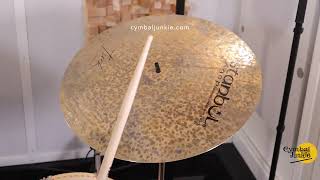 Video thumbnail for Istanbul Agop 20" Turk flat ride cymbal (1698g) HD 1080p by Cymbal Junkie
