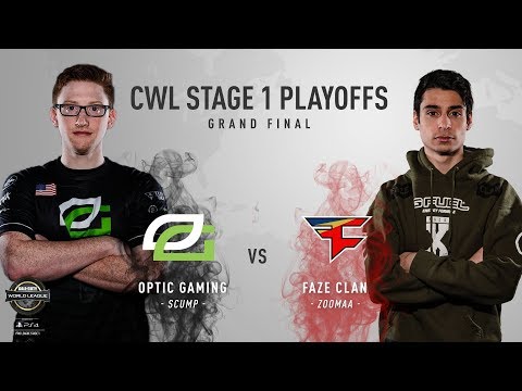 OpTic Gaming vs. FaZe Clan #2 | Grand Finals | CWL Pro League Stage 1 Playoffs 2018