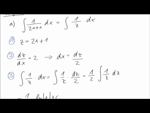 Integration durch Substitution
