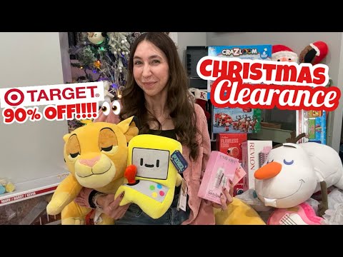 CHRISTMAS CLEARANCE HAUL 2026 | TARGET 1/7 |  90% OFF CHRISTMAS & TOYS!!!!