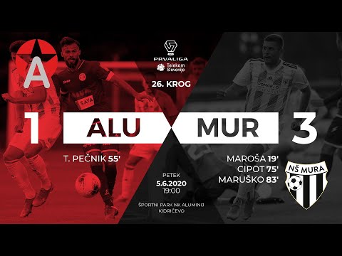 26.krog: Aluminij - Mura 1:3 ; Prva liga Telekom Slovenije 2019/2020