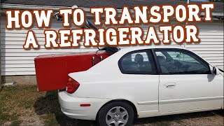 Can You Lay a Refrigerator on Its Side? How to Transport It