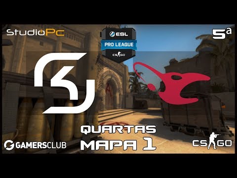 ESL Pro League S5 Finals - SK Gaming vs. Mousesports (Mapa 1 - Mirage) - Narração PT-BR