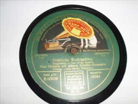 Paul Godwin und sein Künstler Ensemble - Fröhliche Weihnachten (Tongemälde)