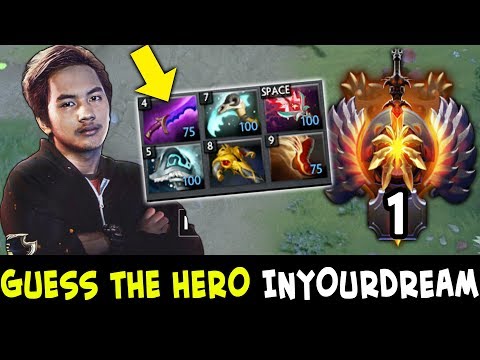 Guess the hero — InYourDream TOP-1 RANK edition
